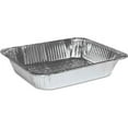 thumbnail image 1 of Lagasse B567479 Boardwalk BWKSTEAMHFDP - Half Size Steam Table Pan - Aluminum - Silver - 100 per Case, 1 of 1