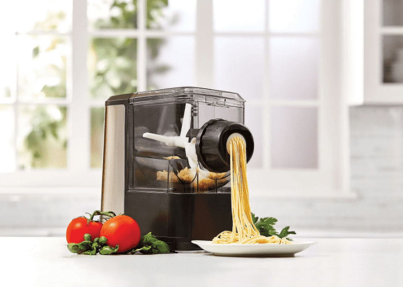 Lagasse Pasta & Beyond Pasta Machine with Juicer/Frozen Dessert and Meat Grinder Attachments