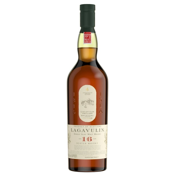 Lagavulin 16年 700ml 43% Lagavulin 16 Year Old Islay Single Malt Scotch Whisky, 750