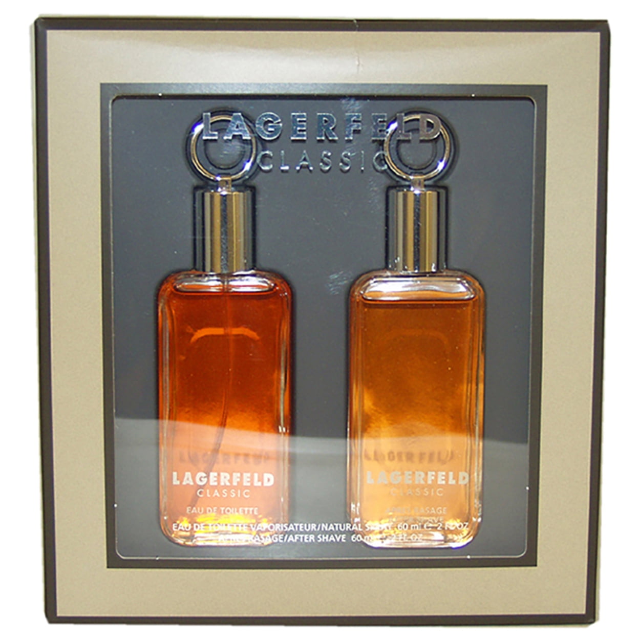 Lagerfeld by Karl Lagerfeld for Men Pc Gift Set 2oz EDT Spray