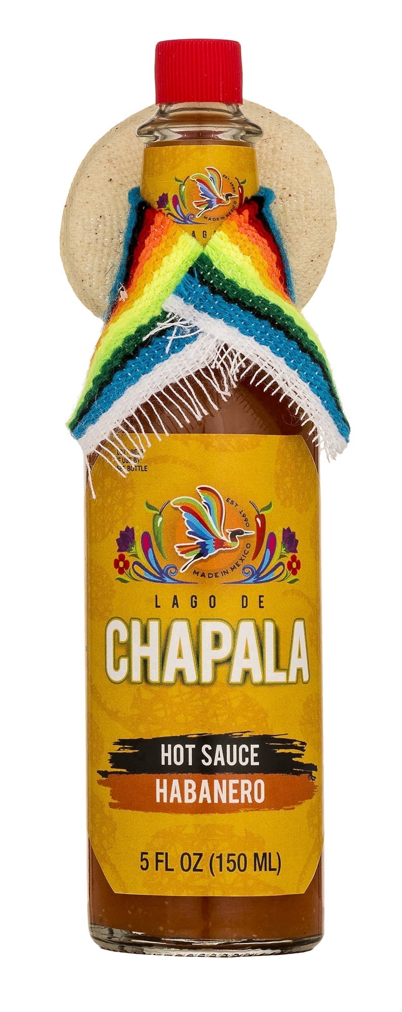 Lago De Chapala Poblano & Habanero Hot Sauce Mild 1-Count 5 oz