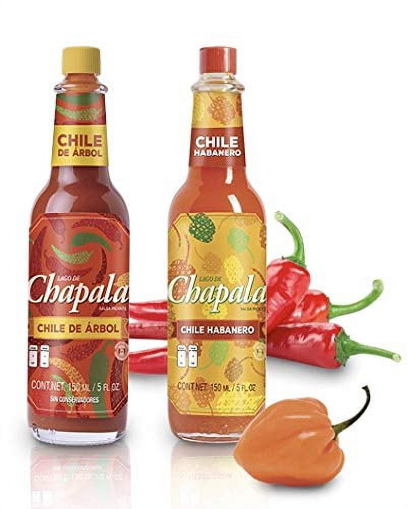 Lago de Chapala Hot Sauce Habanero Pepper Chile de Arbol Pepper And