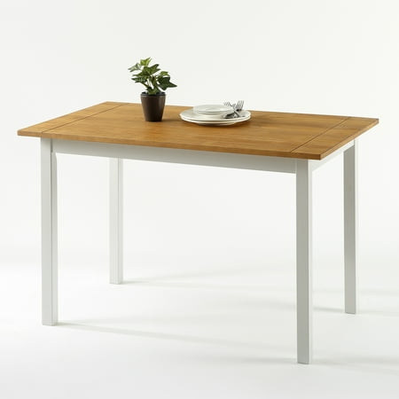 Lagom Becky Farmhouse Rectangular Indoor Wood Dining Table