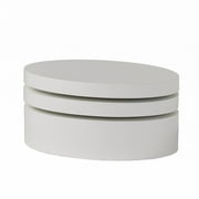 Lagom Small Oval Mod Rotatable Coffee Table