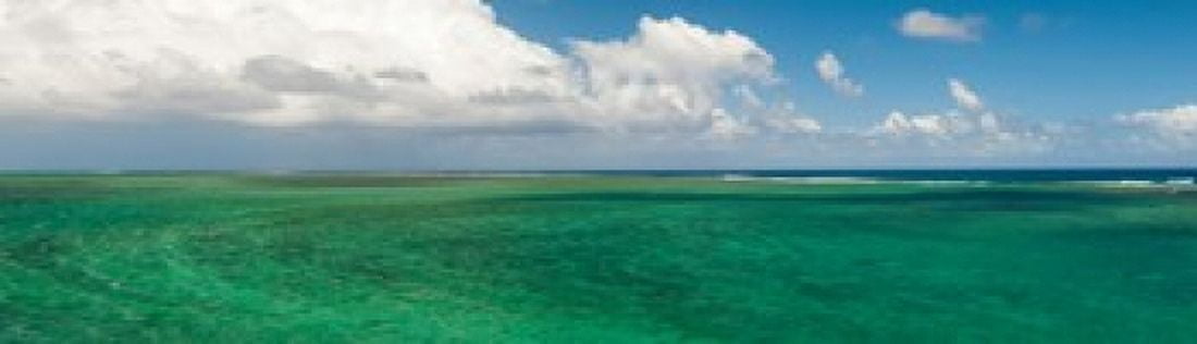 Lagoon Chamarel Mauritius Island Mauritius Canvas Art - Panoramic Images (40 x 12)