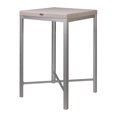 thumbnail image 1 of Lagoon Russ Rattan Bar Table with Aluminum Legs, 1 of 4