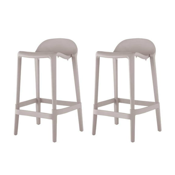 Lagoon Joyous Resin Counter Stool Set of 2