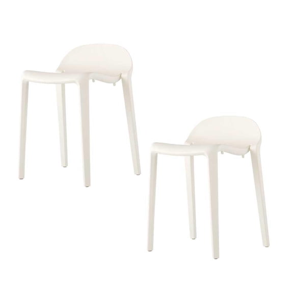 Lagoon Joyous Resin Stackable Short Stool Set of 2