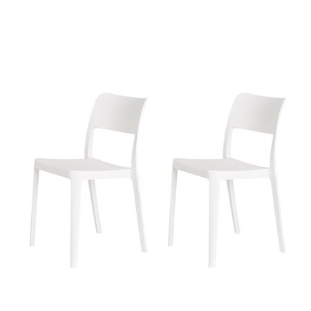 Lagoon La Vie Stackable Armless Chair Set of 2