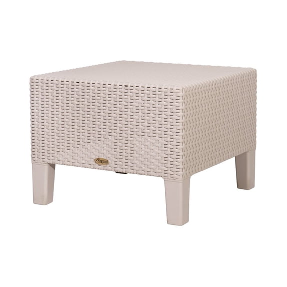 Lagoon Magnolia Rattan Side Table