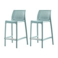 thumbnail image 1 of Lagoon Milos Resin Stackable Counter Stool Set of 2, 1 of 5