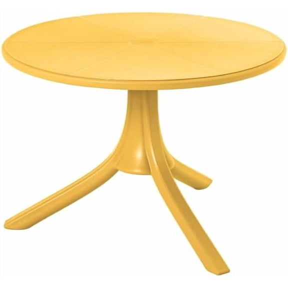 Lagoon Seattle 2-in-1 Round Dining/Coffee Table (Amber)