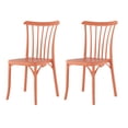 thumbnail image 1 of Lagoon Toppy Stackable Rio 2-Pcs Dinning Chair With Salmon Finish 7062R5*SSTOS, 1 of 7