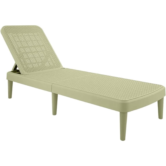 Lagoon Tahiti Rattan Sun Lounger (Wasabi Green)