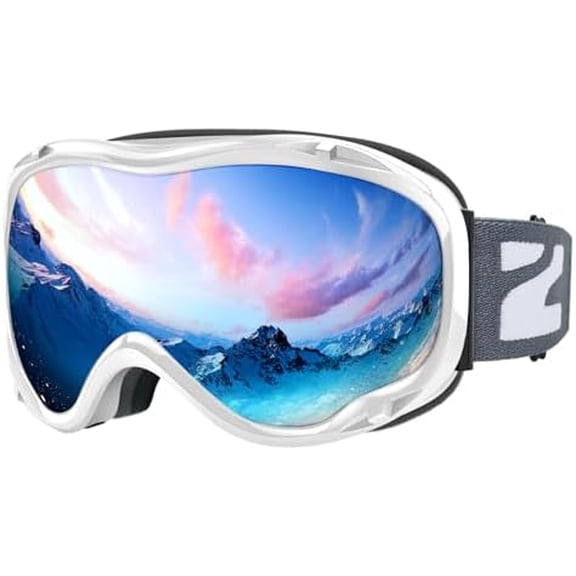 Lagopus B1 Ski Goggles OTG Anti fog Snow Goggles UV Protection Snowboard Goggles for Men Women Adult Youth