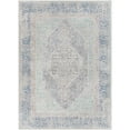 thumbnail image 1 of Lagos Light Grey 6'7" x 9' Traditional Rectangle Area Rug, 1 of 6