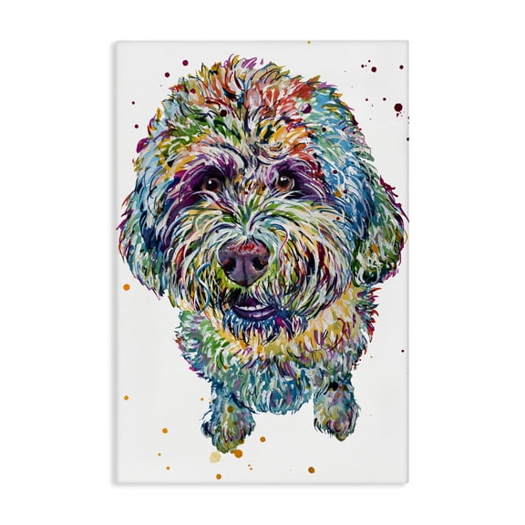 Stupell Industries Lagotto Romagnolo Puppy Canvas Wall Art, design by Jennifer Seeley, 24 x 16