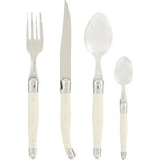 Laguiole 24 Piece Flatware Set (Knives, Spoons, Forks)-Ivory