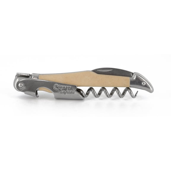 Laguiole Waiters Corkscrew "Cepage" Sandstone imitation Heavy Duty Stainless Steel Sommelier Bartenders by Andre Verdier