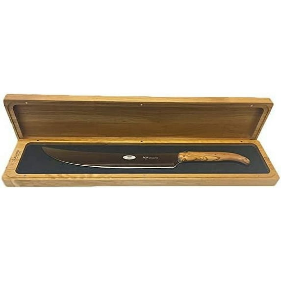 Laguiole en Aubrac Genuine Laguiole Champagne Sabre With OliveWood Handle CMSS99OLI