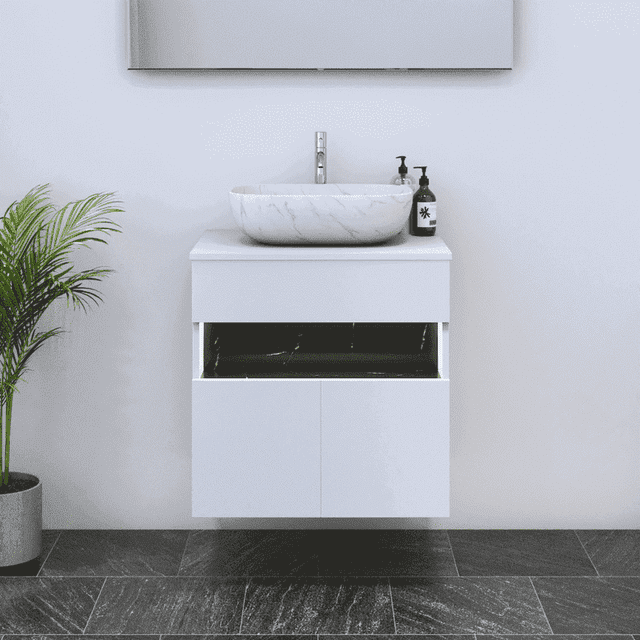 Laguna 2D 60 Floating Bathroom Vanity (24" Width)