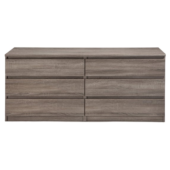 Laguna 6 Drawer Double Dresser