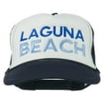 thumbnail image 1 of Laguna Beach Embroidered Foam Mesh Back Cap - Navy White OSFM, 1 of 5