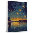 thumbnail image 1 of Laguna Beach Travel Canvas Prints, California Starry Night Travel decor, Laguna Beach Map Poster, California Travel Decor Artwork - 98AZ713, 1 of 2