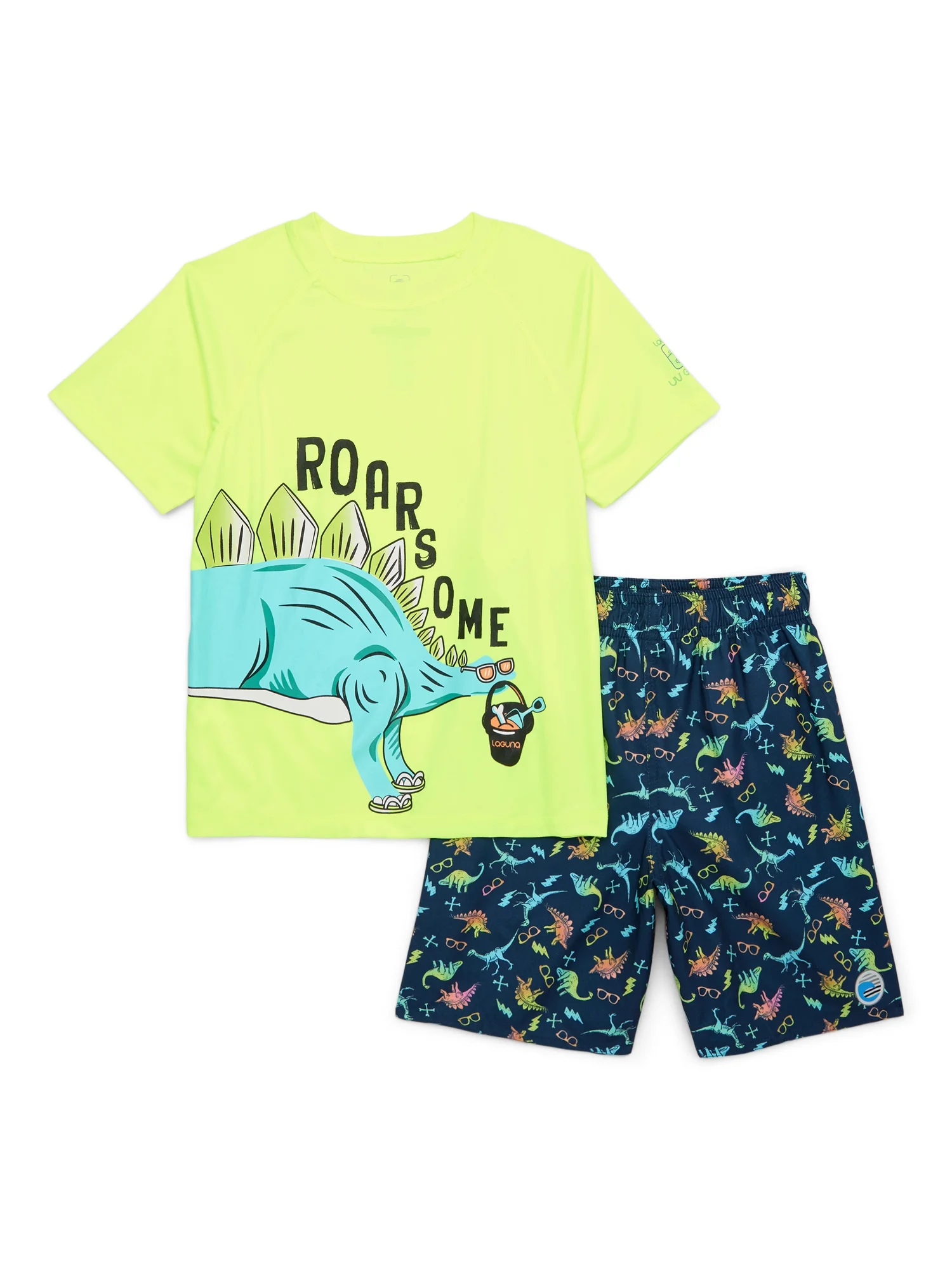 Laguna Boys Hawaiian Swim Tunks - UPF 50+ Potection