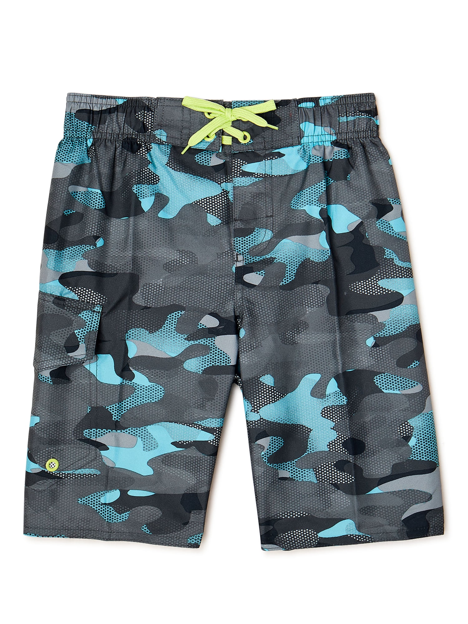 Boys camo hotsell swim shorts