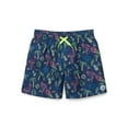 thumbnail image 1 of Laguna Boys Flamingo and Ice Cream Print Swim Trunks with UPF 50, Sizes 4-20, 1 of 3