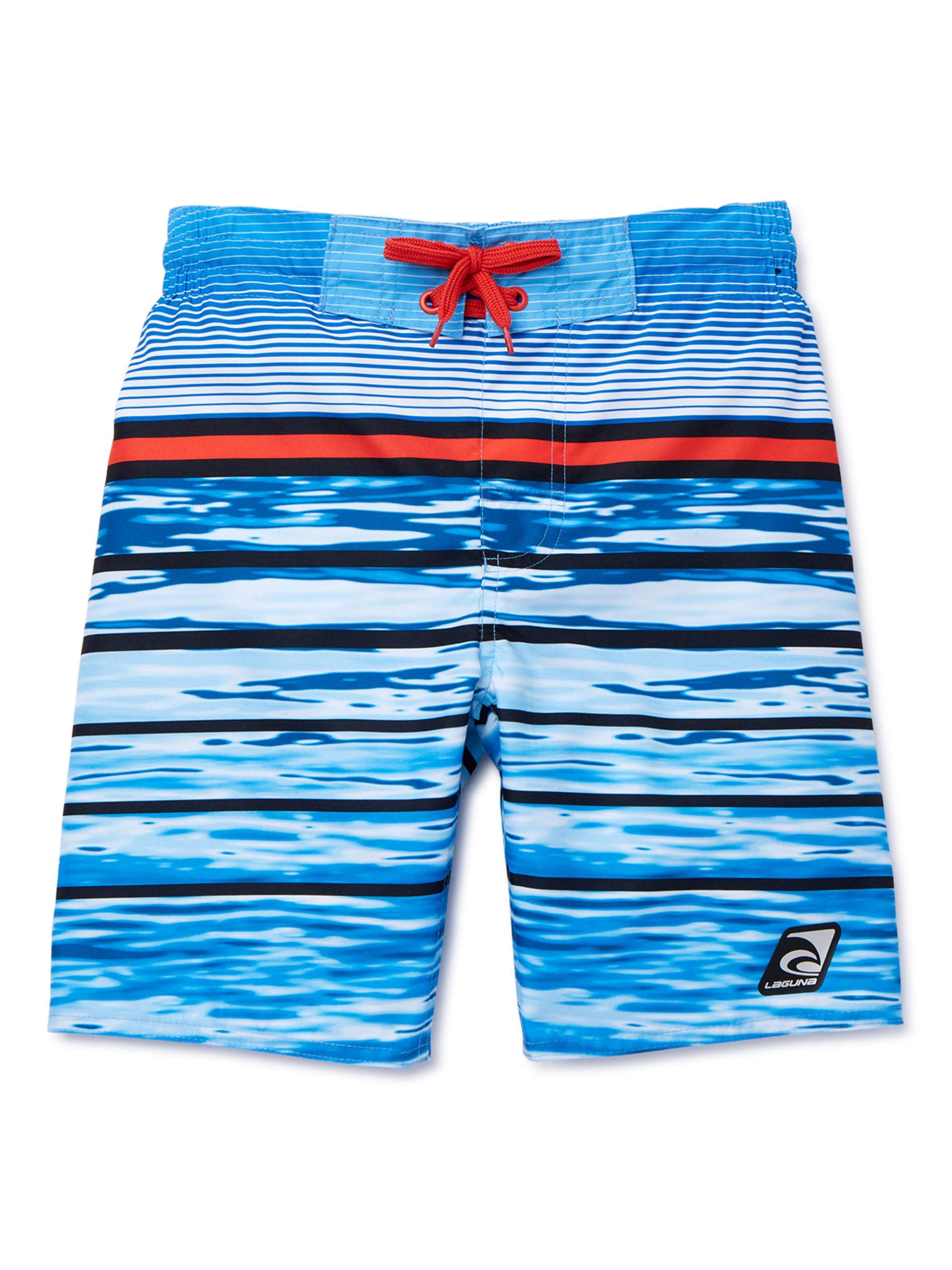 Laguna Boys Wave Print Swim Trunks with UPF 50, Sizes 8-20 - Walmart.com