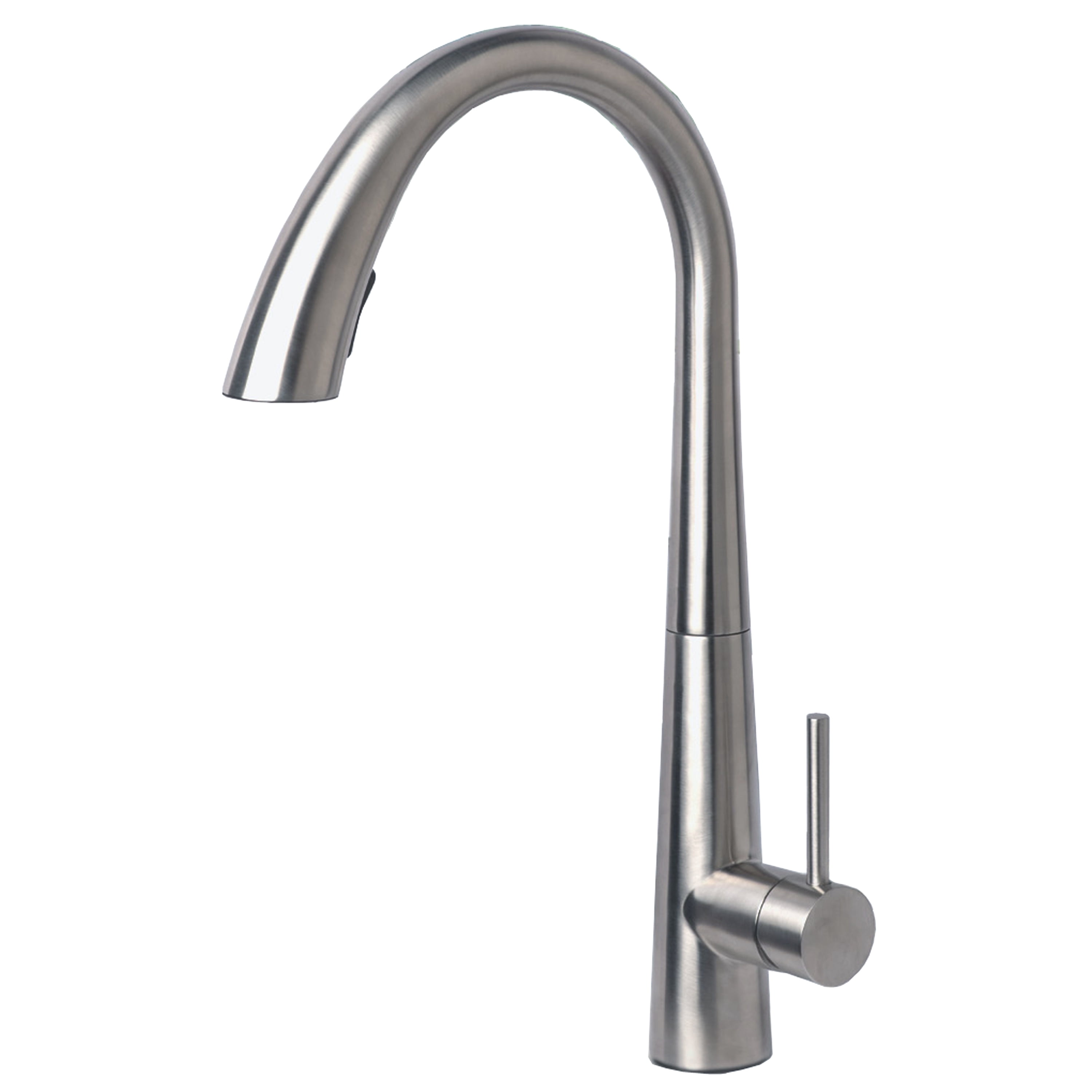 Stainless Steel Single Handle Pull-Down Kitchen Faucet