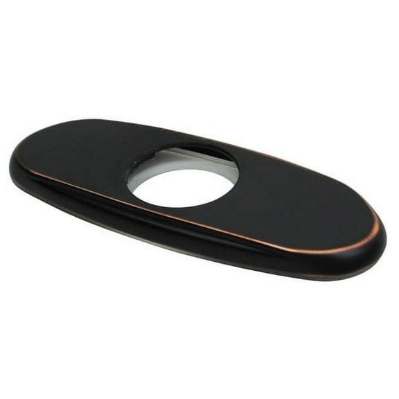 builders shoppe bathroom vessel vanity sink faucet 4'' hole cover deck plate