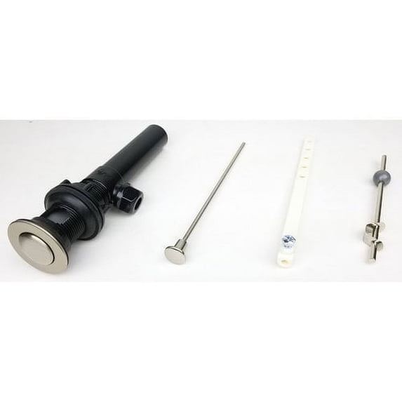 Laguna Brass Pop-Up Bathroom Sink Drain with Overflow