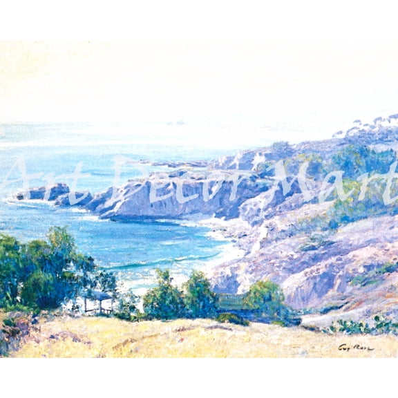 Laguna Coast-Rose - CANVAS OR FINE PRINT WALL ART