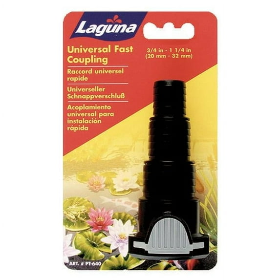 Laguna Golf LAPT640 0.75 in. - 1.25 in. Universal Click-Fit Coupling