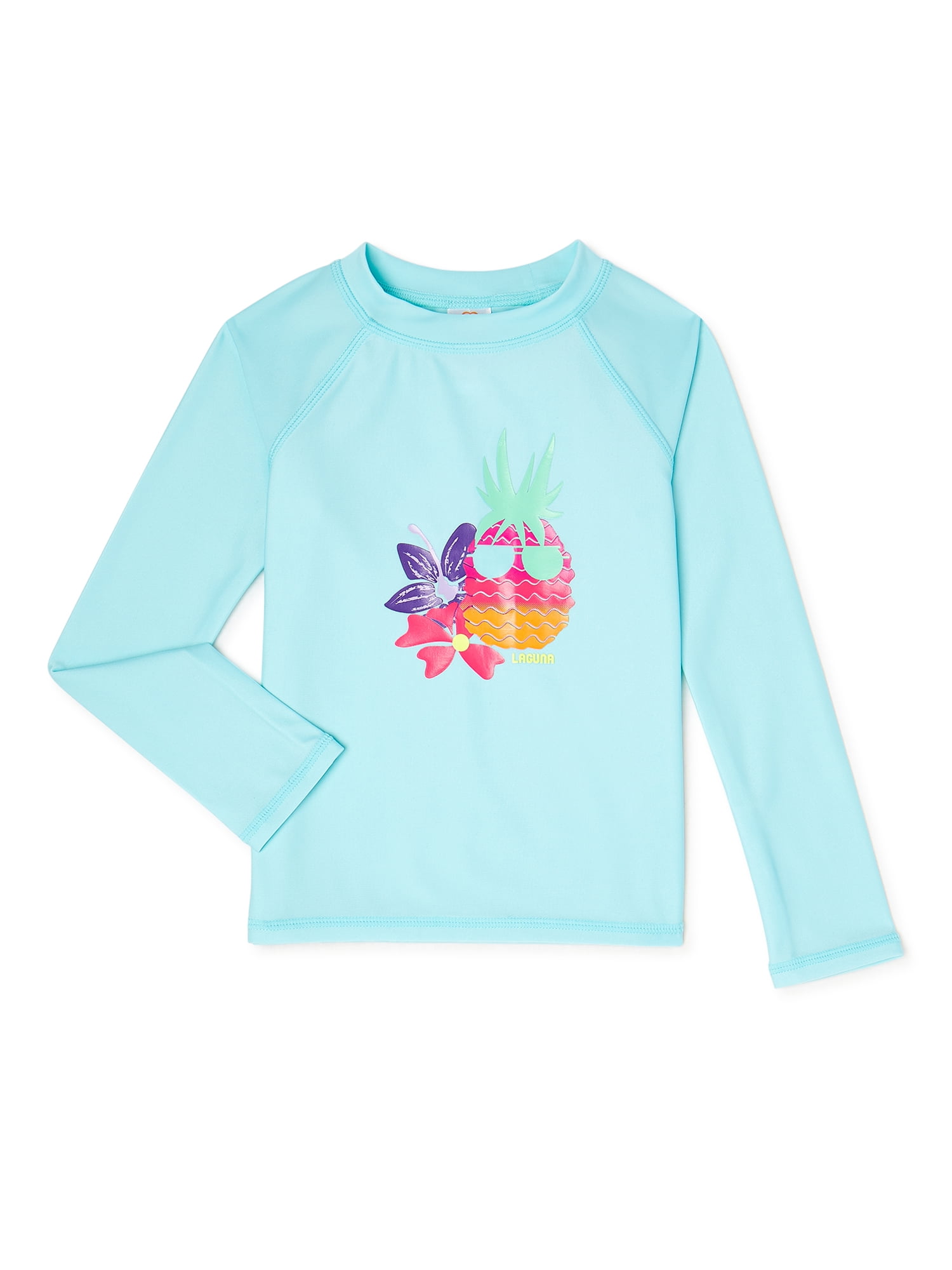 Laguna High Neck Rash Guard (Big Girls), 1 Count, 1 Pack - Walmart.com