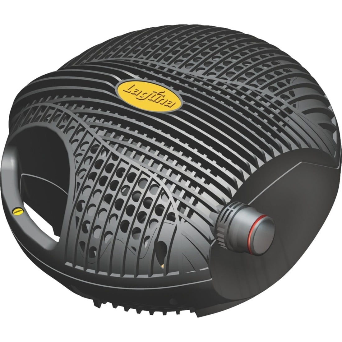 Black and Yellow Submersible Waterfall and Filter Pump