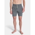 thumbnail image 1 of Laguna Men's Stretch Volley Swim Trunks with Brief Liner, 7" Inseam, Sizes M-2XL, 1 of 5