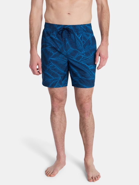 Men's Swim Trunks with Comfort Liner, 7" Inseam, Sizes M-2XL