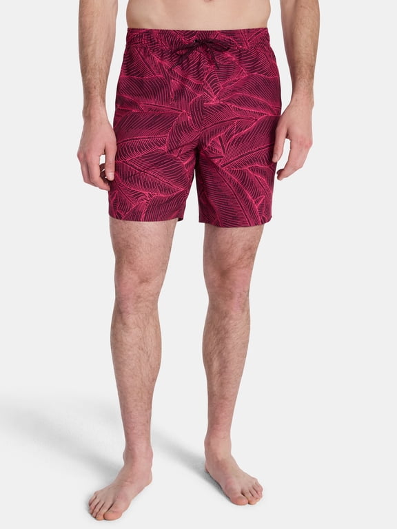 Men's Swim Trunks with Comfort Liner, 7" Inseam, Sizes M-2XL
