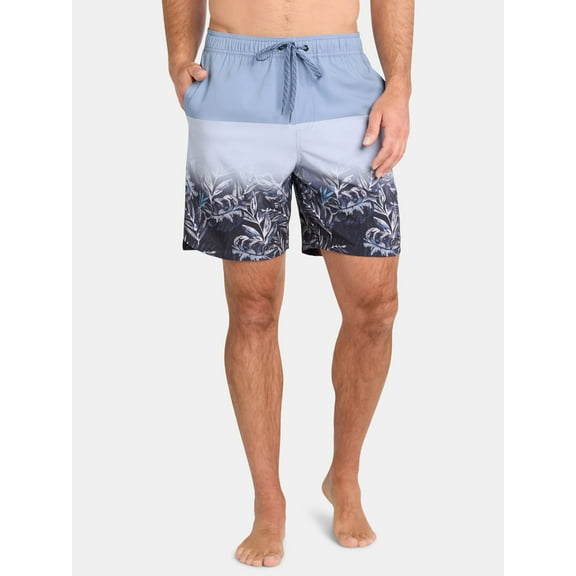 Laguna Men's Swim Trunks, 7" Inseam, Sizes M-2XL