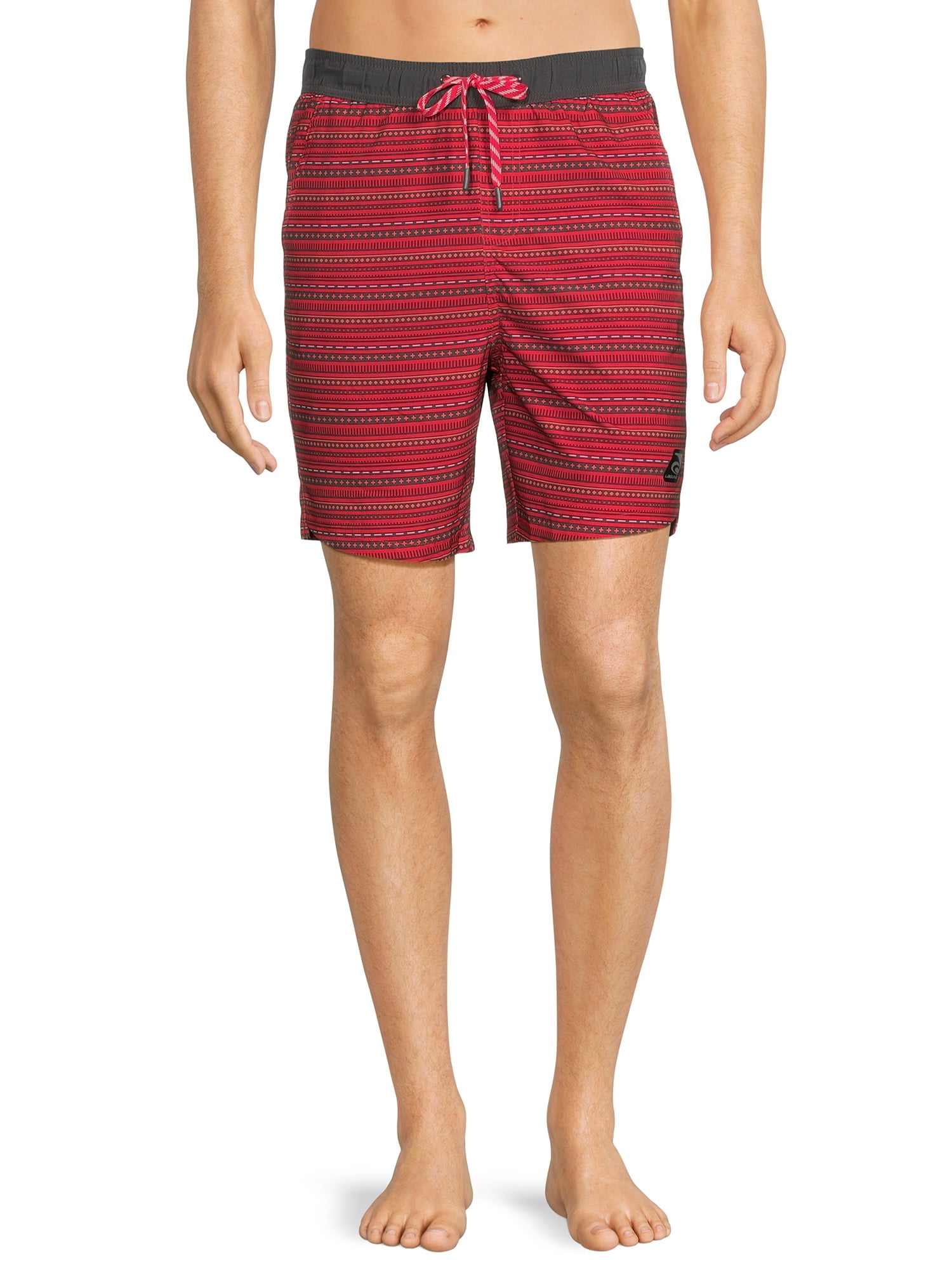 Laguna Mens Ultimate Lined 7.5" Swim Trunks, with Stretch