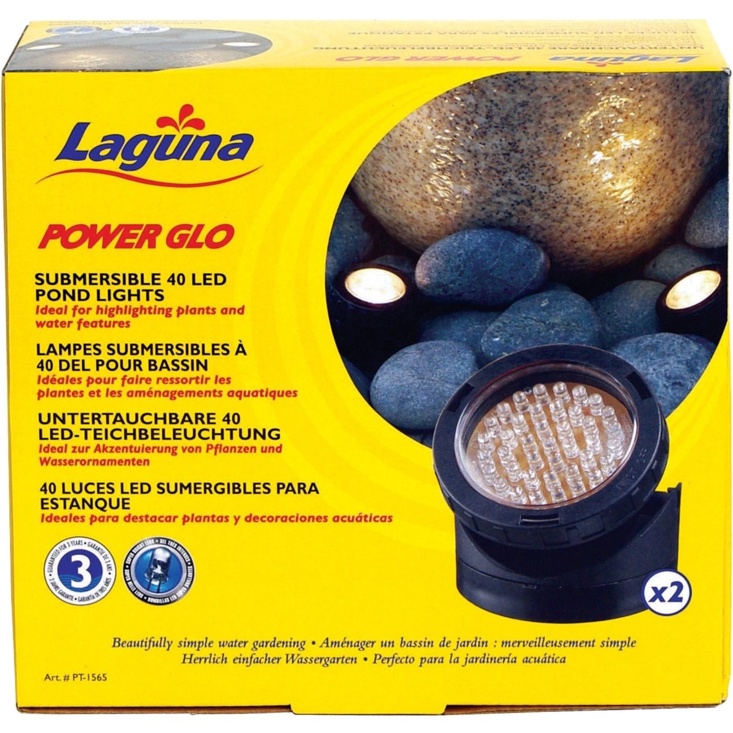 Laguna PowerGlo Submersible 40 LED Pond Lights