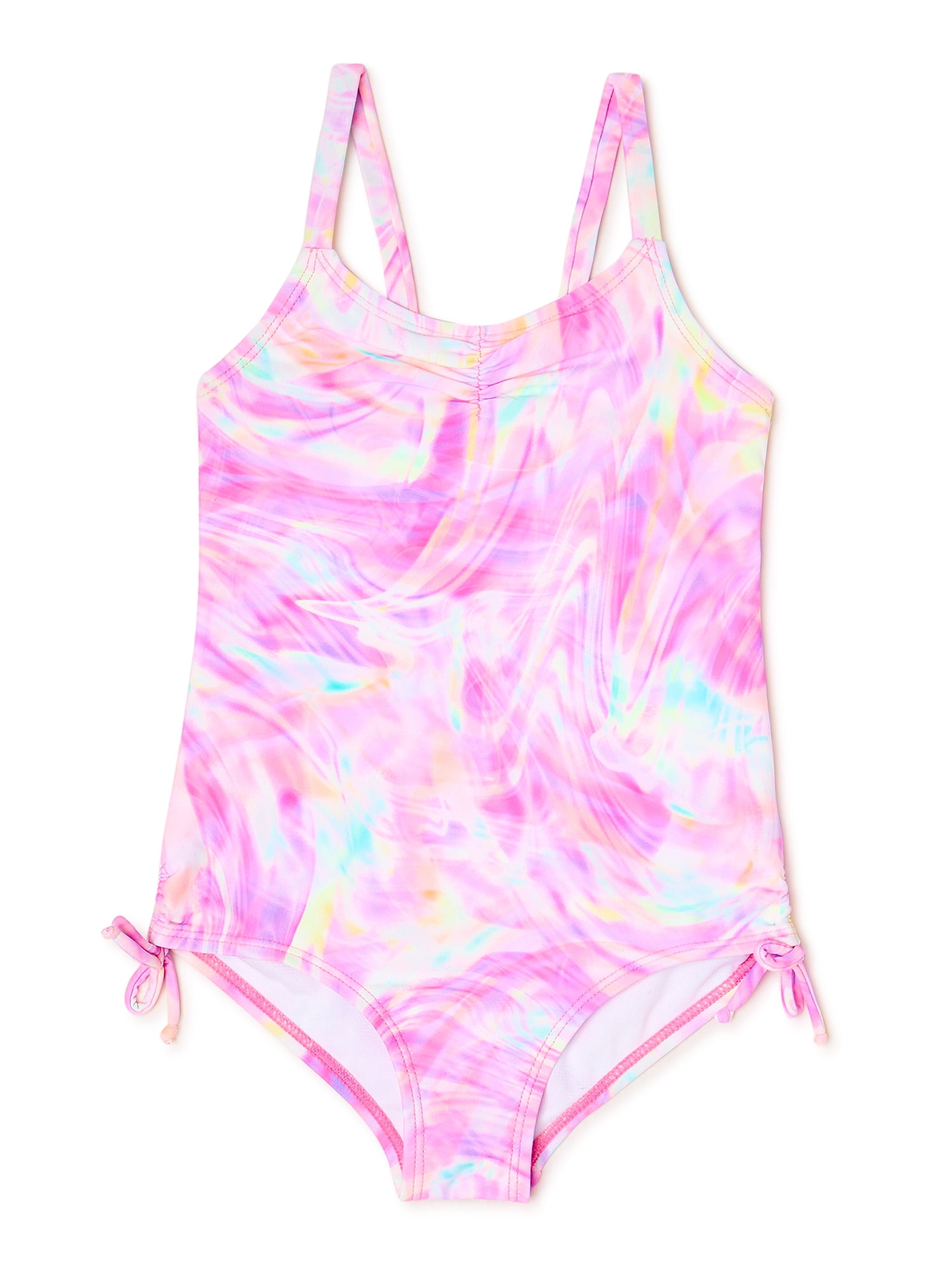Laguna Scoop Neck One-Piece Swimsuit (Little Girls or Big Girls), 1 Count, 1 Pack
