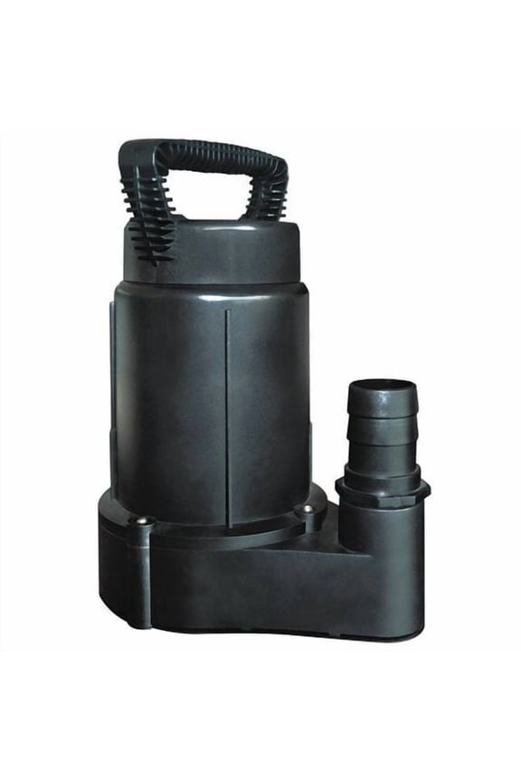 Skimmer Pump for Ponds 1500 GPH - 190 Watts - 20' Max Head - (Ponds up to 3000 Gallons)