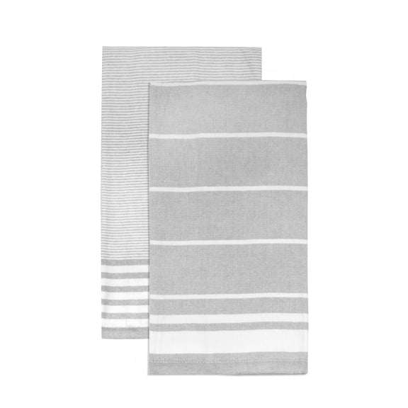 Laguna Stripe Terry Towel Set Of 2