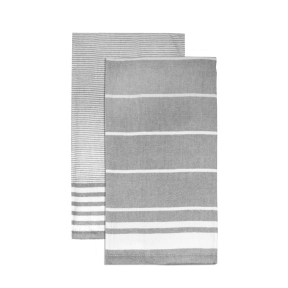 Laguna Stripe Terry Towel Set Of 2