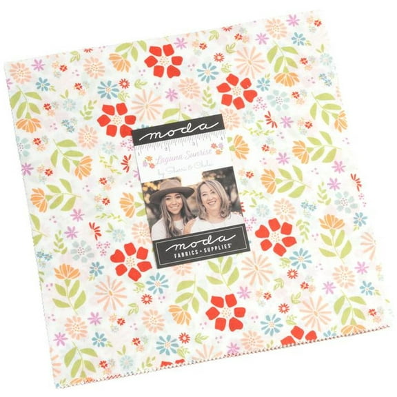 Laguna Sunrise Layer Cake by Sherri & Chelsi; 42 - 10" Precut Fabric Quilt Squares
